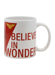 Disney 325ml Wonder Woman Printed Ceramic Mug, Multicolour