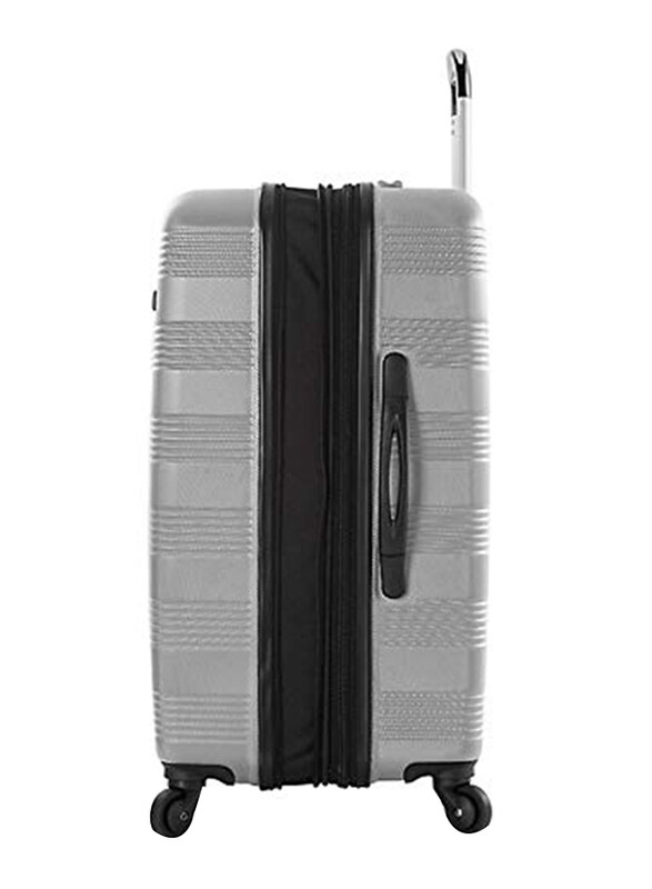 Heys Runway 4W Trolley Luggage Suitcase Unisex, 53cm, Silver