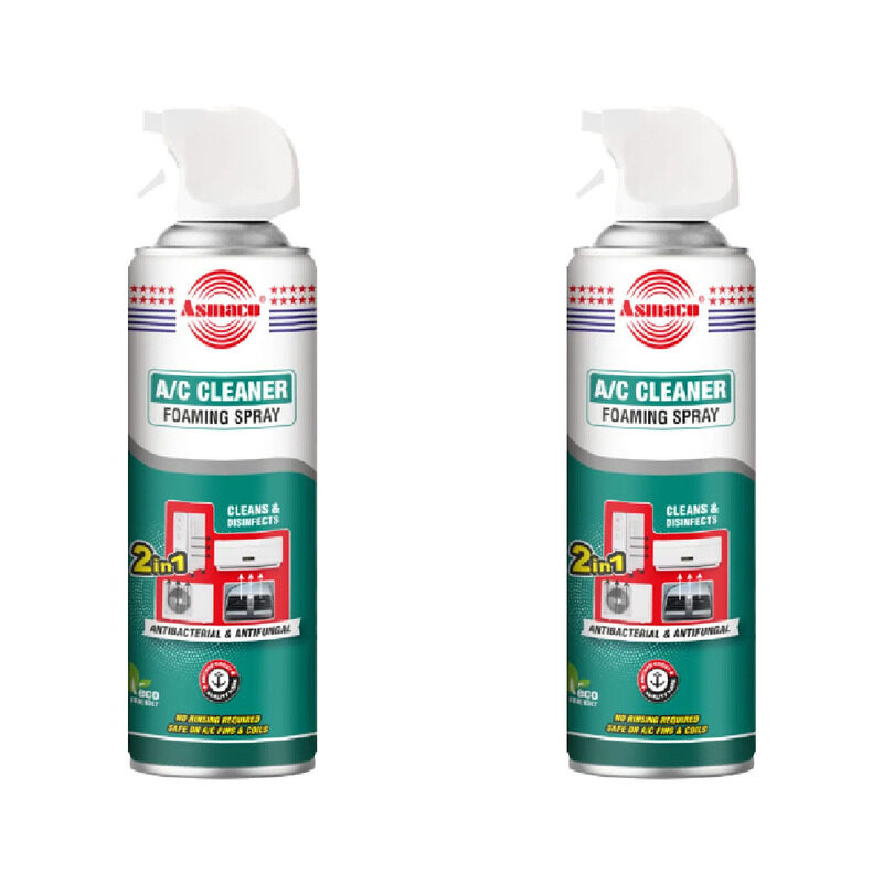 

Asmaco A/C Cleaner Foaming Spray - 500 Ml - Set of 02