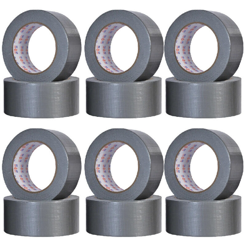

Asmaco Duct Tape - Grey - 40 Mm x 20 Yards - Set of 06
