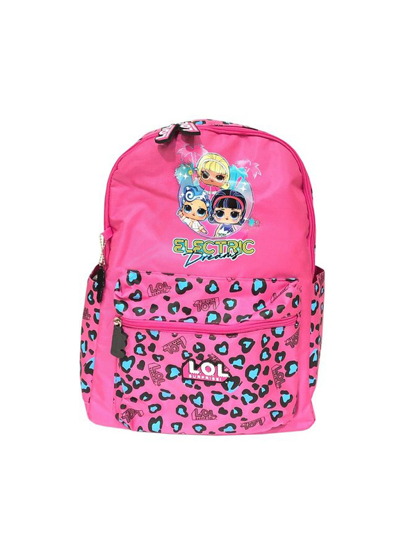 L.O.L. Surprise! 16-inch Glow Squad Backpack, Pink