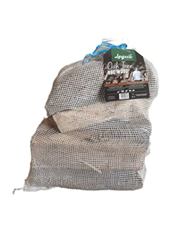 Legua 18 Ltr Oak Tree BBQ Firewood, Brown