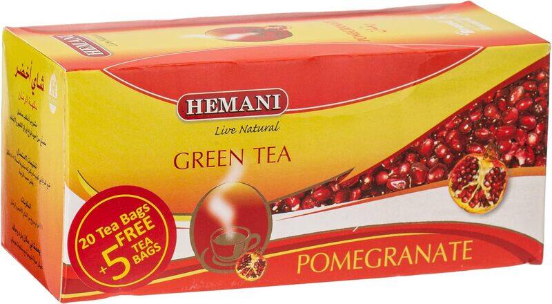 

Hemani Green Tea Pomegranate 40gm