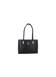 Jafferjees The Azalea Leather Satchel Handbag for Women, Black