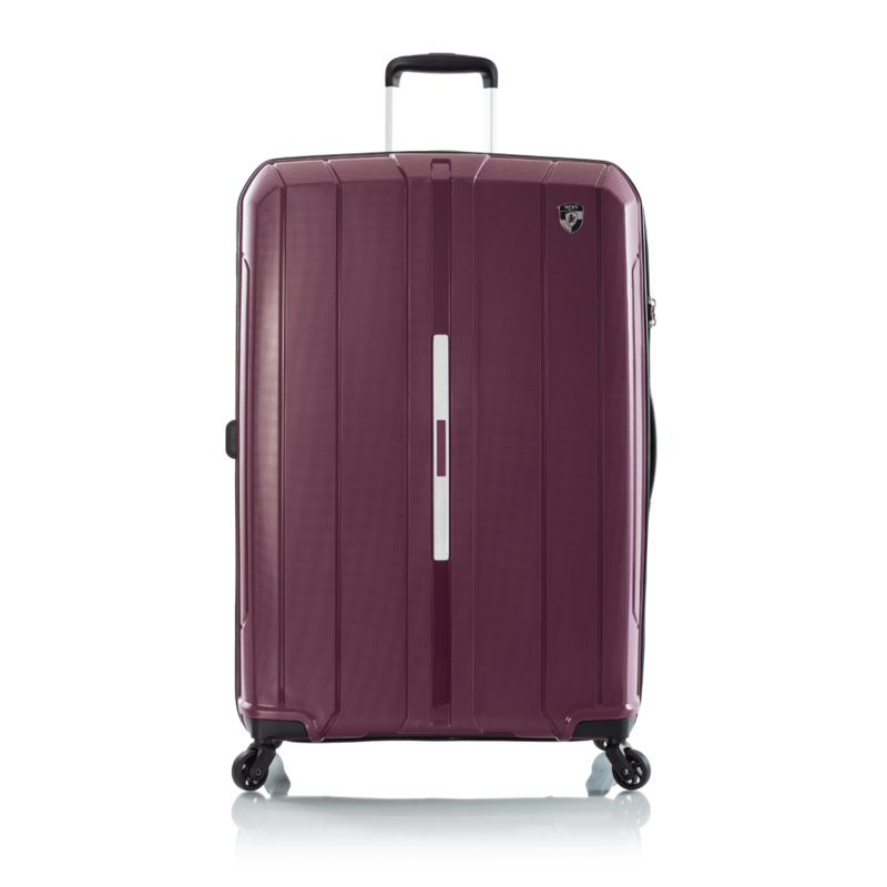 

Heys Maximus - 56 Cm (Wine) Hard Case Trolley Bag (Duraflex) Light Weight Luggage Set of 1 pc