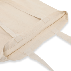 BYFT Canvas 4 Oz Tote Bags (Natural) Reusable Eco Friendly Shopping Bag (35.56 x 40.64 Cm) Set of 24 Pcs