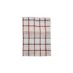 BYFT Orchard Blue & Red Multi Checks (50 x 70 Cm) Tea Towel-Set of 6