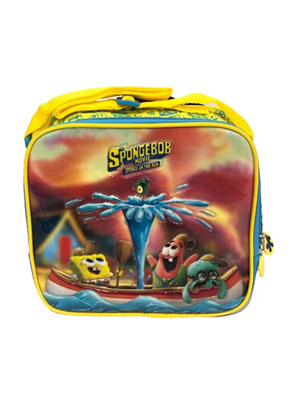 Nickelodeon SpongeBob Fun School Lunch Bag for Kids, Multicolour