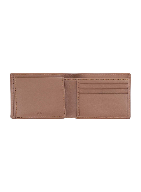 Jafferjees Venice Leather Bi-Fold Wallet for Men, Light Brown