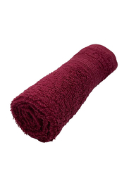 BYFT Daffodil 100% Cotton Washcloth, 30 x 30cm, Burgundy