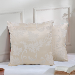 BYFT Regal Cream 16 x 16 Inch Decorative Cushion Cover Set of 2