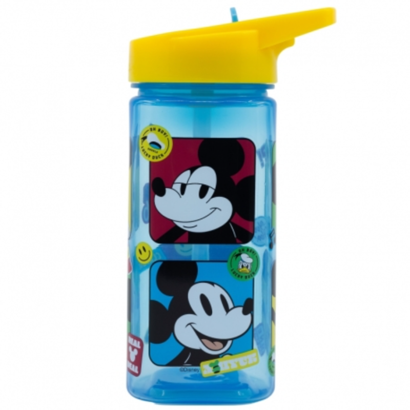

DISNEY SQUARE WATER BOTTLE 510 ML MICKEY MOUSE FUN-TASTIC