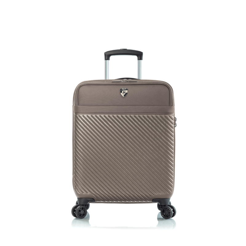 Heys Charge A Weigh 2.0 - 53 Cm (Taupe) Hard Case Trolley Bag (Polycarbonate) with Dual 360° Spinner Wheels Set of 1 pc