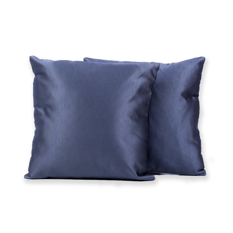 BYFT Sapphire Splendor Sapphire Blue 16 x 16 Inch Decorative Cushion Cover Set of 2