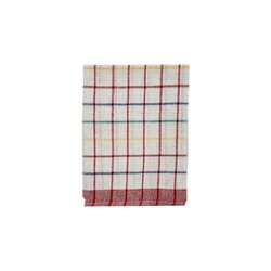 BYFT Orchard Red Multi Checks (50 x 70 Cm) Tea Towel-Set of 4