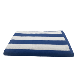 BYFT Petunia (Royal Blue - White) Luxury Pool Towel (90 x 180 Cm -Set of 1) 100% Cotton, Highly Absorbent and Quick dry, Classic Hotel and Spa Quality Beach Towel -550 Gsm