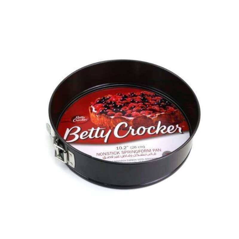 

BETTY CROCKER SPRINGFORM PANS Black NON-STICK 26 Cm Set of 1