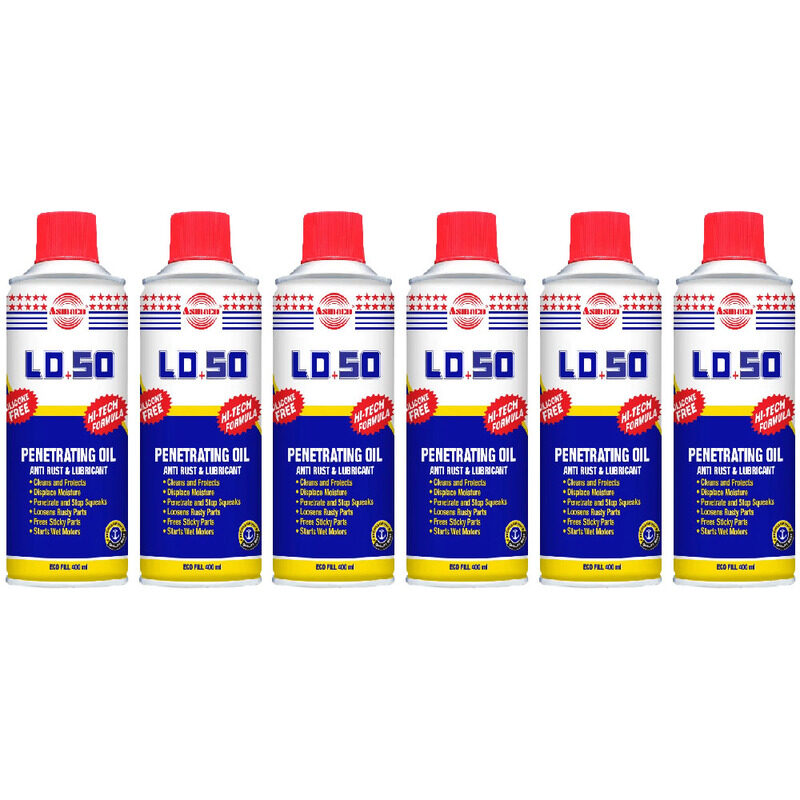 

Asmaco Rust Remover & Penetrating Oil - 400 Ml - Set of 06