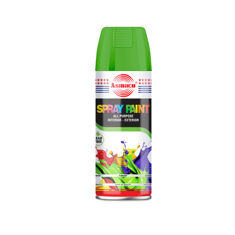 

Asmaco Spray Paint - Fluorescent Green - 400 Ml - Set of 01