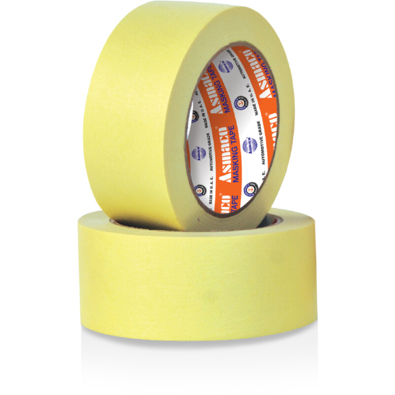 

Asmaco Masking Tape Temperature Grade - Yellow - 48 Mm x 30 Yards - Set of 01