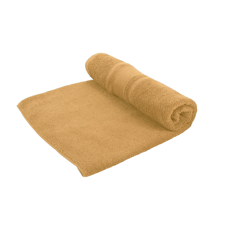 BYFT Home Castle (Cream) Premium Bath Sheet  (90 x 180 Cm - Set of 1) 100% Cotton Highly Absorbent, High Quality Bath linen with Diamond Dobby 550 Gsm