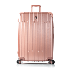 Heys Xtrak - 66 Cm (Rose Gold) Hard Case Trolley Bag (Polycarbonate) with Dual 360° Spinner Wheels Set of 1 pc