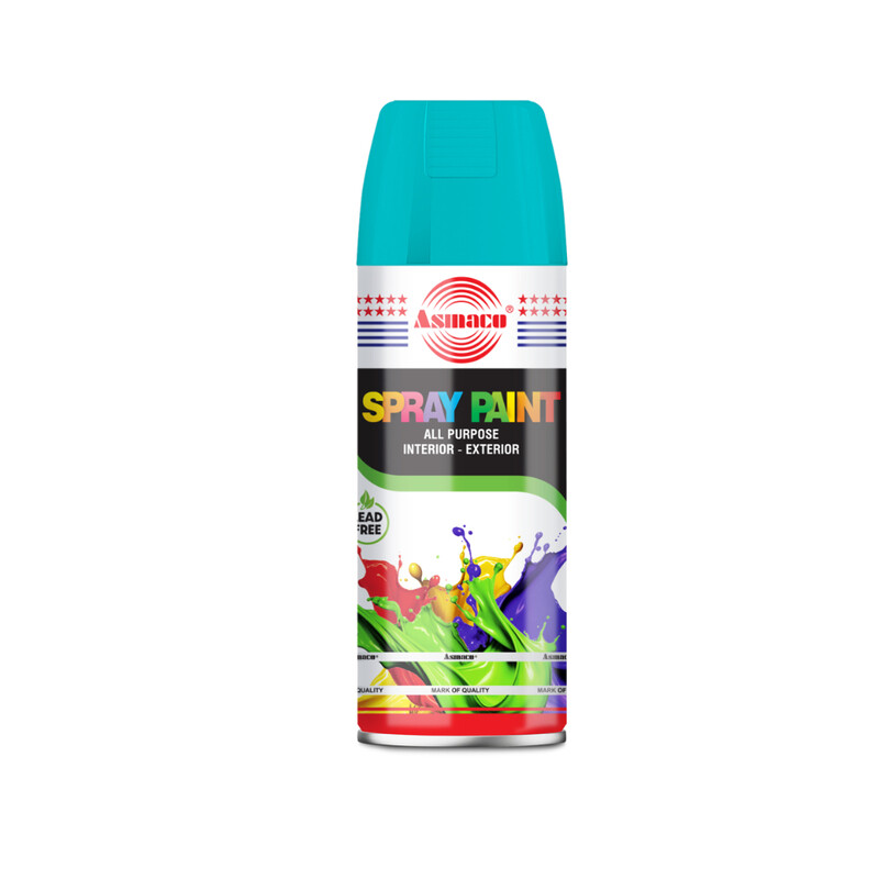 

Asmaco Spray Paint - Water Blue - 400 Ml - Set of 01