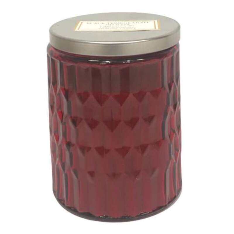 

BYFT CANDLEX CANDLE JAR Black Pomegrante Multicolor WAX Cylindrical Jar