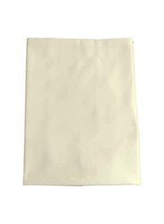 BYFT Tulip Percale Pillow Cover, 180 Thread Count, Cream