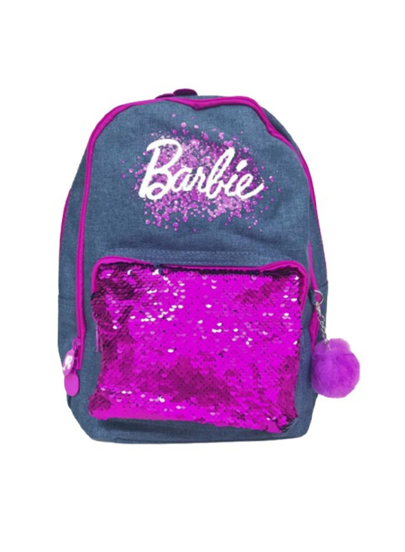 Barbie 16-inch Fashion School Backpack for Kids, Multicolour