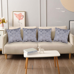 BYFT Mystrey Grey 16 x 16 Inch Decorative Cushion & Cushion Cover Set of 2