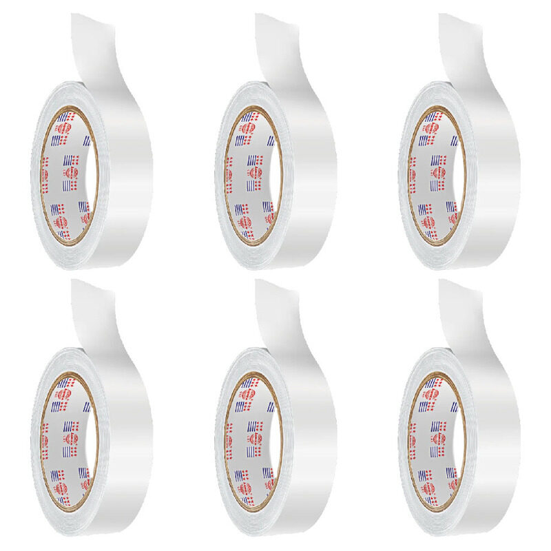 

Asmaco Double Side Cloth Carpet Tape - White - 48 Mm x 15 Mtr - Set of 06