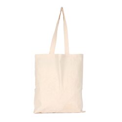 BYFT Natural Cotton Flat Tote Bag (Plain)