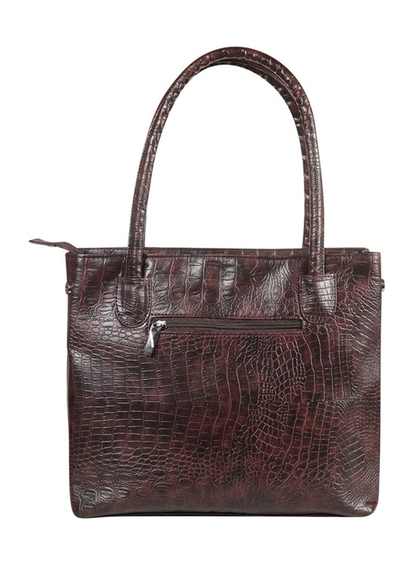 Mounthood Aradia Leather Hand/Shoulder Bag for Women, Brown