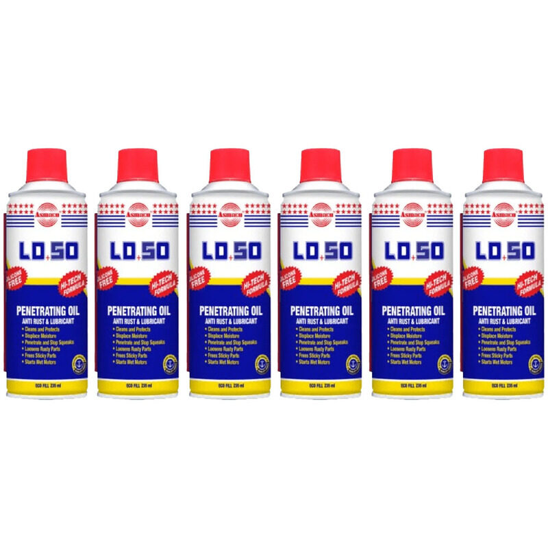 

Asmaco Rust Remover & Penetrating Oil - 235 Ml - Set of 06