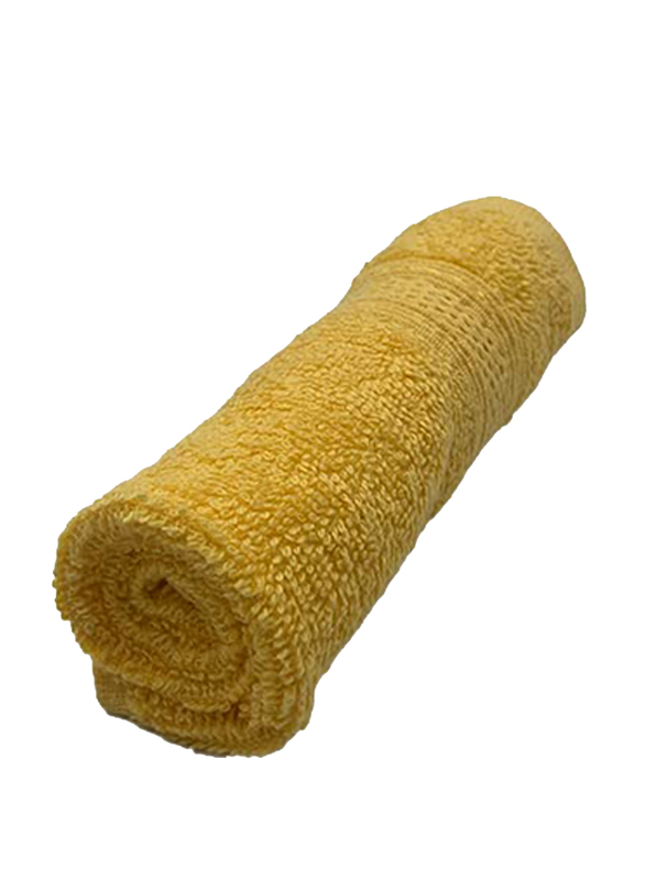 BYFT Daffodil 100% Cotton Washcloth, 30 x 30cm, Yellow
