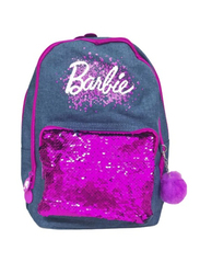 Barbie 13-inch Fashion School Backpack for Kids, Multicolour