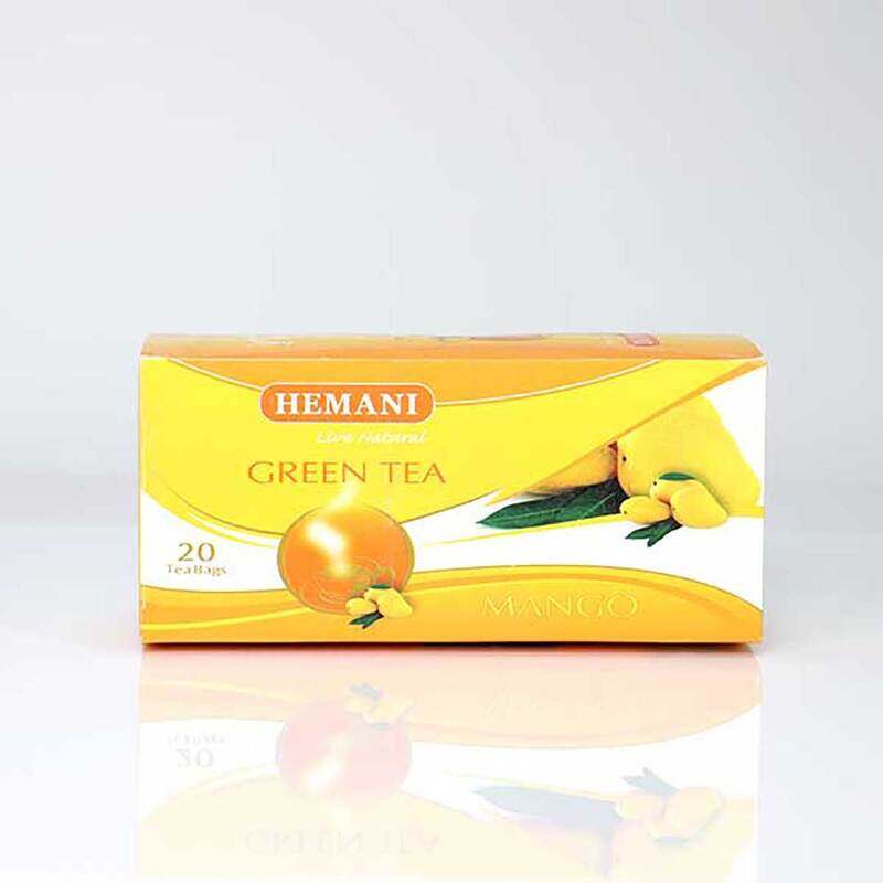 

Hemani Green Tea Mango 40gm