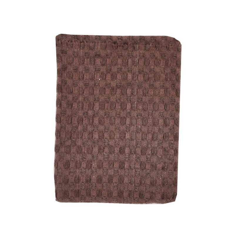 BYFT Orchard Heavy Waffle Kitchen Towel (50 x 70 Cm) Dark Brown- Set of 6