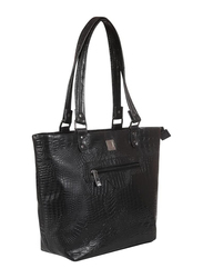 Mounthood Neith Leather Hand/Shoulder Bag for Women, Black