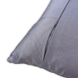 BYFT Crystal Grey 16 x 16 Inch Decorative Cushion & Cushion Cover Set of 2