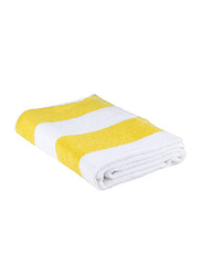 BYFT Petunia Pool Towel, Yellow/White