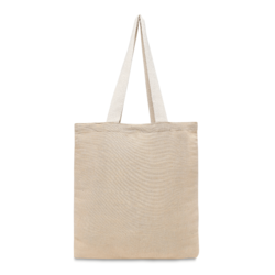BYFT Unlaminated Juco Tote Bags (Natural) Reusable Eco Friendly Shopping Bag (35.56 x 40.64 Cm) Set of 12 Pcs