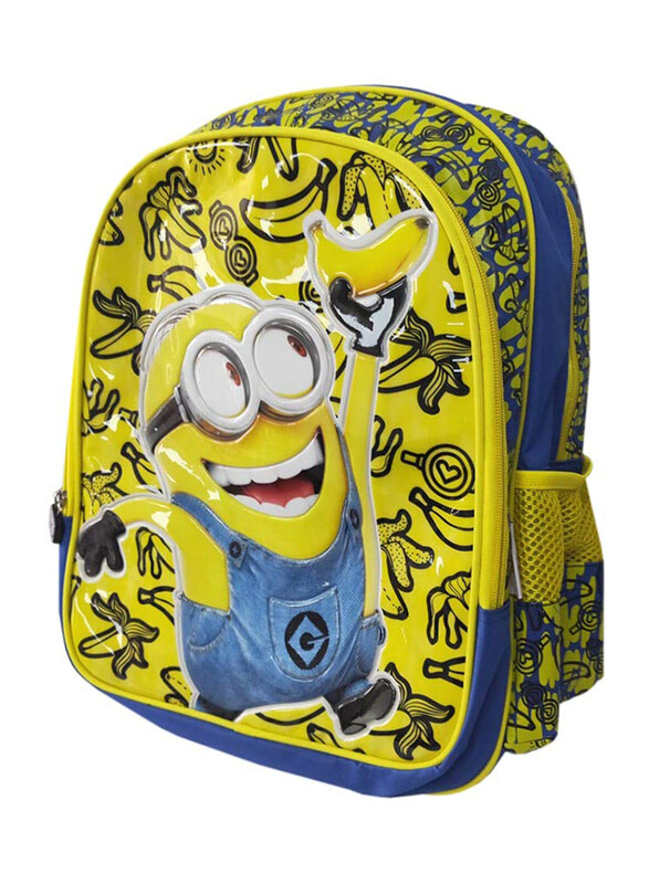 

Minions 18-inch School Backpack with Lunch Bag & Pencil Bag for Kids, Multicolour