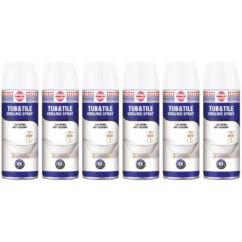 

Asmaco Tub & Tile Ceramic Spray - 400 Ml - Set of 06