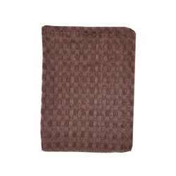 BYFT Orchard Heavy Waffle Kitchen Towel (50 x 70 Cm) Dark Brown- Set of 3