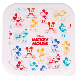 Disney 3 Pcs Nesting Snack Boxes Set Mickey Mouse True Original