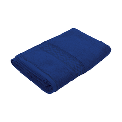 BYFT Home Ultra (Blue) Premium Bath Towel  (70 x 140 Cm - Set of 1) 100% Cotton Highly Absorbent, High Quality Bath linen with Checkered Dobby 550 Gsm