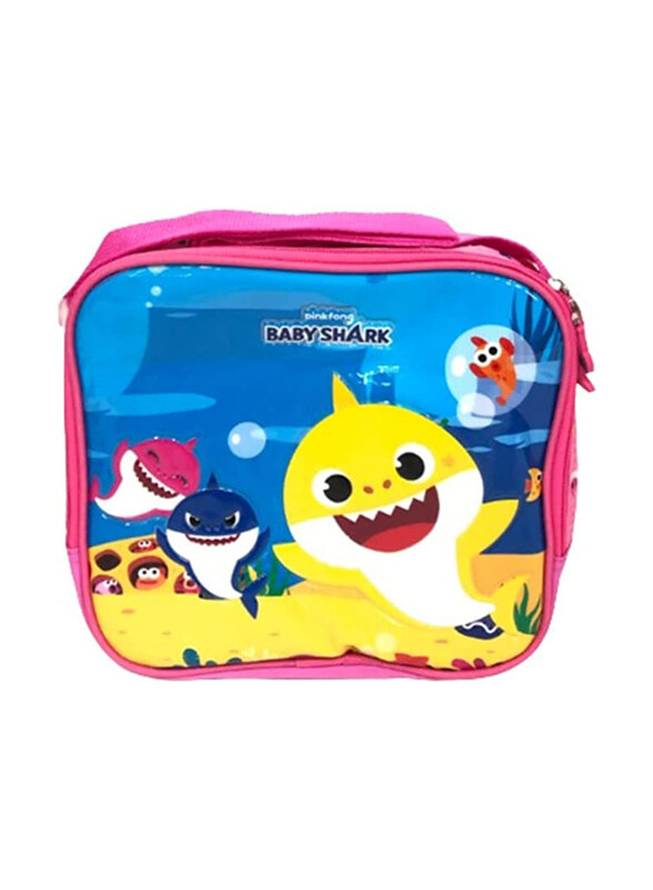 

Pinkfong Baby Shark Sea School Lunch Bag for Kids, Multicolour