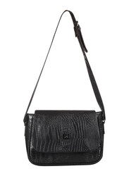 Mounthood Medusa Leather Bag for Women, Black